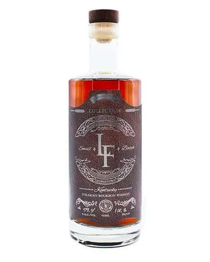 LF Heritage Distilling Morgan Family Small Batch bourbon bottle
