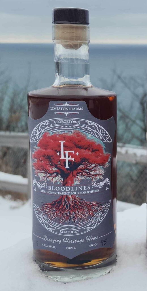 LF Heritage Distilling history timeline bottle image.