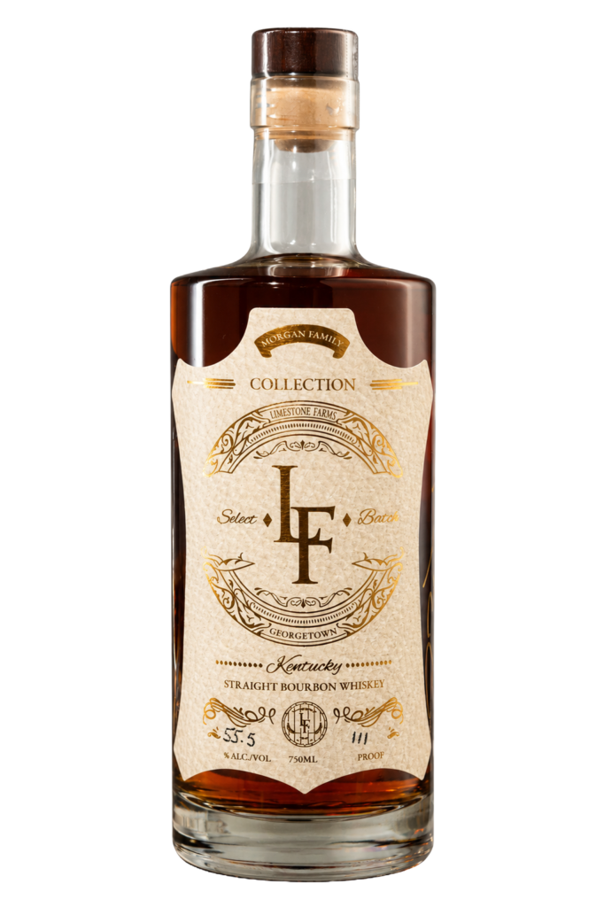 Morgan Family Collection Select Batch Kentucky straight bourbon bottle